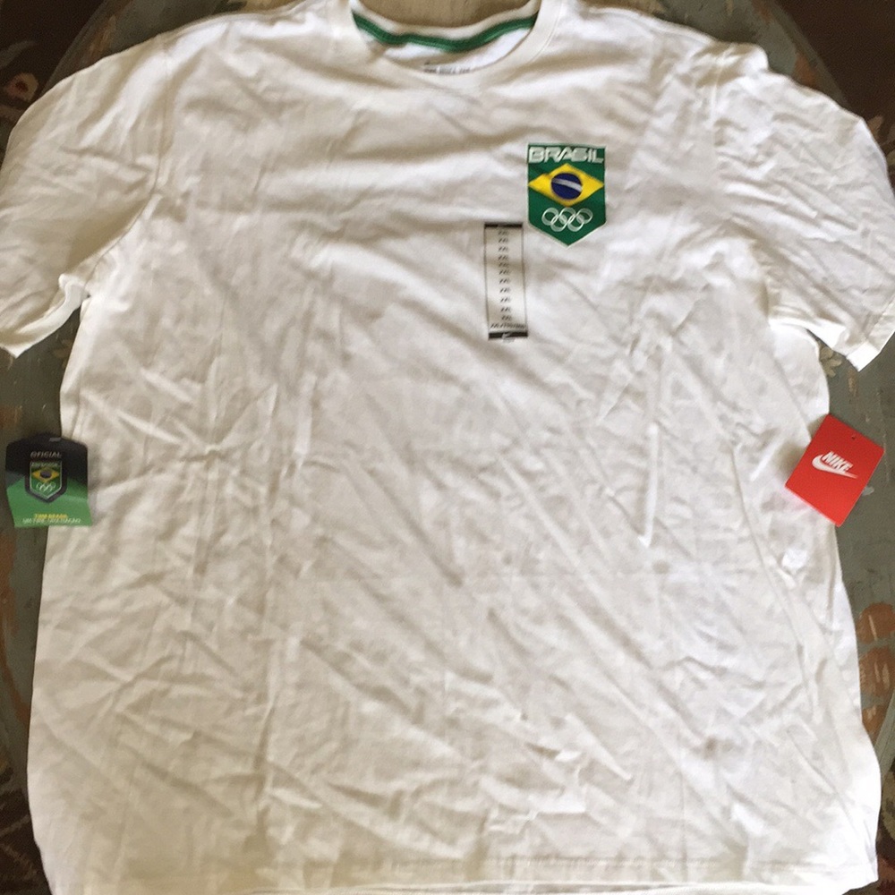 Nike Brazil t shirt size XL brasil with tags